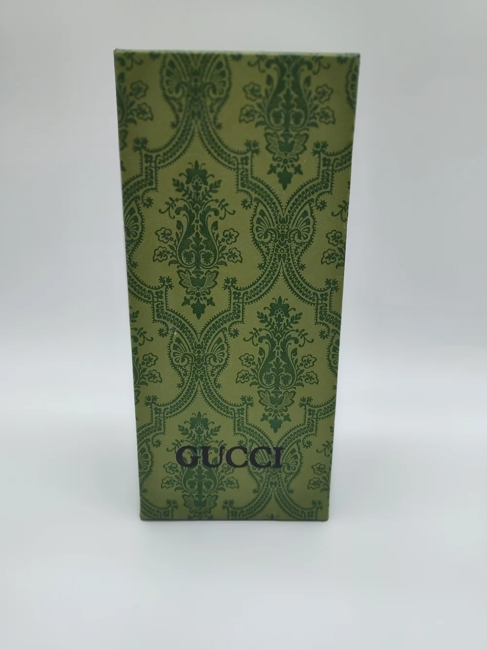 GUCCI Green Damask Gift Box Storage Box Luxe Packaging Decor Vanity LIKE NEW
